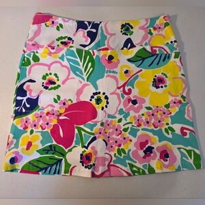 Barbara Erickson Floral Women's Skort Size Small